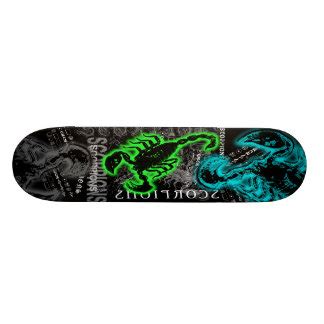 Scorpion Skateboards & Skateboard Deck Designs