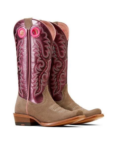 Ariat Futurity Boon Western Boots In Brown Lyst