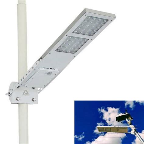 LAMPADAIRE SOLAIRE AUTONOME PUISSANT EXTÉRIEUR 2500LM greensolaire