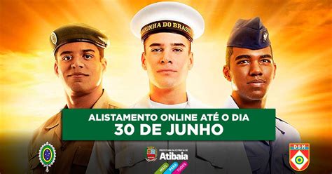 Alistamento militar pode ser feito pela internet até dia 30 de junho