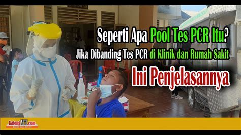 Seperti Apa Pool Test PCR Itu Jika Dibanding Tes PCR Di Klinik Dan