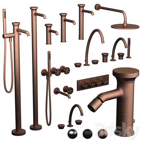 Taps Gessi Origini Faucet Set Faucet D Model