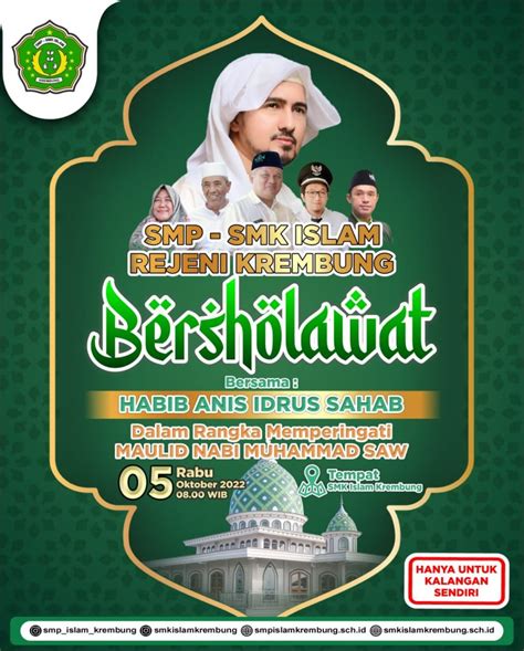 Smp Smk Islam Krembung Bersholawat Smk Islam Krembung