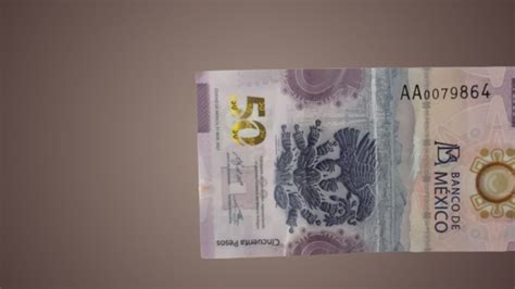 Este es el billete de 50 pesos por el que te dan 6 000 000 Vía Tres