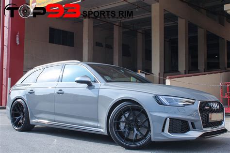 Audi Rs B Grey Bc Forged Rz Wheel Wheel Front