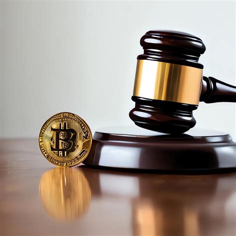 Cryptocurrency Lawgavel And Crypto Concept Crypto Legal Proceedings