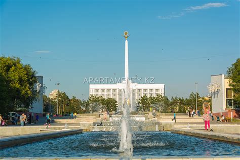 Mining city Karaganda. Sights of Karaganda.
