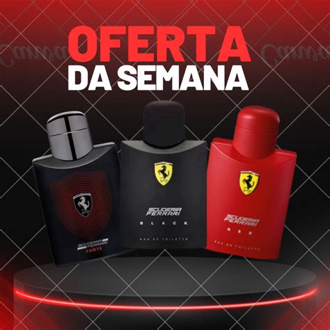 Conjunto De Perfumes Ferrari Forte Ferrari Black Ferrari Red Pronta