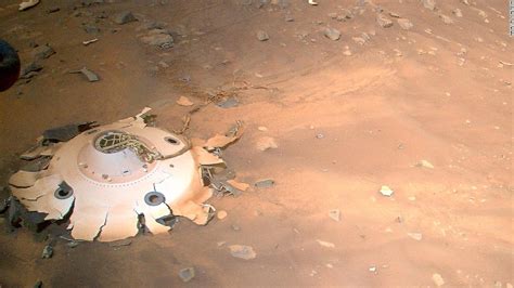 Ingenuity Helicopter Takes Photos Of Debris Field On Mars Cnn