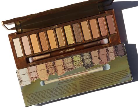 Urban Decay Naked Honey Eyeshadow Palette Swatches Review