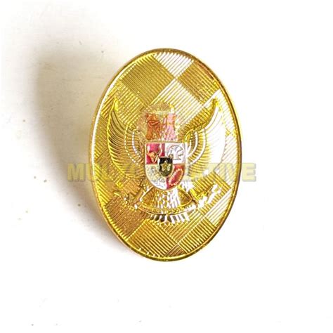 Jual Pin Garuda Oval Bros Garuda Model Oval Peniti Magnet Pesan Name