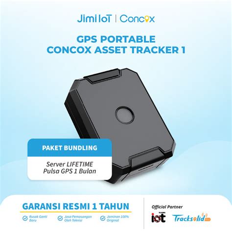 Jual Paket Komplit GPS Portable Mini Asset Tracker AT1 Server Lifetime