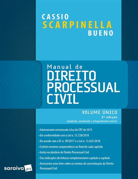 Manual De Direito Processual Civil Cassio Scarpinella Bueno 2019