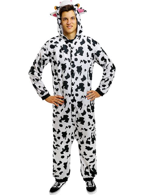 Disfraz De Vaca Onesie Para Adulto Funidelia