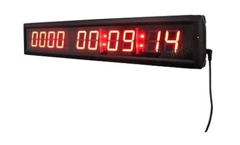 GOODRELIISH Red Color 1 8 10 Digits LED Days Digital Countdown Clock