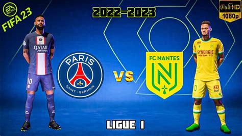 Fifa Psg Vs Fc Nantes Ligue Full Match High Level Gameplay