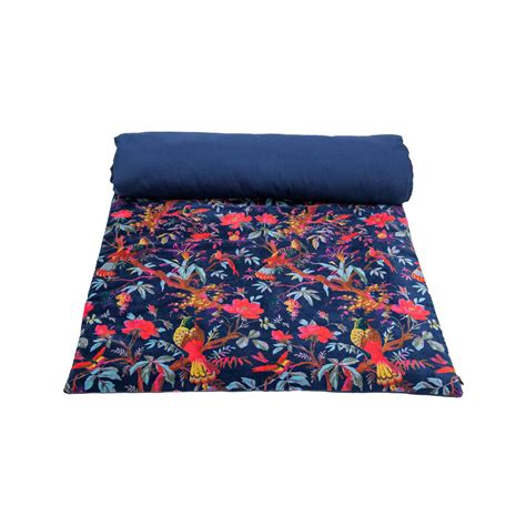 Harmony Textile Haomy Housse D Edredon Birdy En Velours