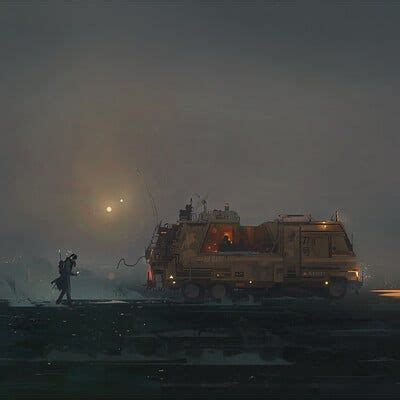 ArtStation Ismail Inceoglu Scene Background Concept Art Tutorial