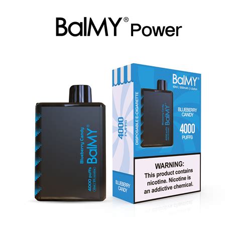 Newest Rechargeable Disposable Vape Pod Kit Balmy Power