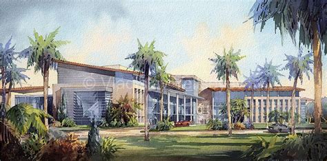 Watercolor Architectural Renderings At Explore