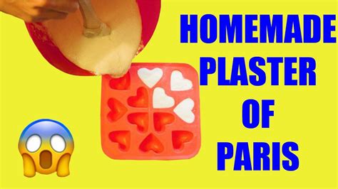 Homemade Plaster Of Paris How To Make Plaster Of Paris With Flour How To Make Plaster Of Paris