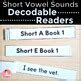 Decodable Readers Easy Prep Short Vowel Sounds Books By Creative