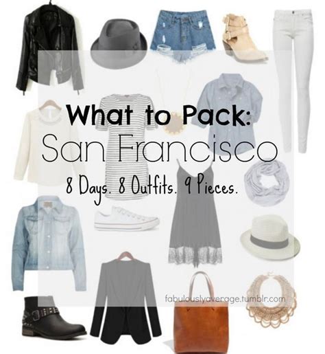 What To Pack San Francisco California Outfits San Francisco Outfits