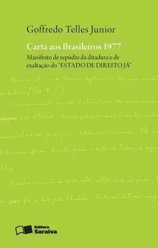 Carta Aos Brasileiros Edi O De Manifesto De Rep Dio Da