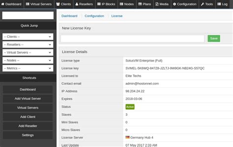 Adding Kvm Template To Solusvm Server