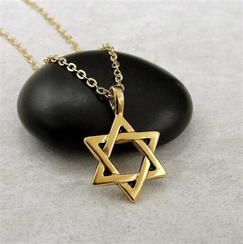 Star Of David Nacklace In 14k Gold Resende Rj Gov Br