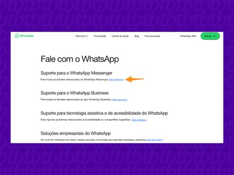 Como Entrar Em Contato O Suporte Do Whatsapp Tecnoblog