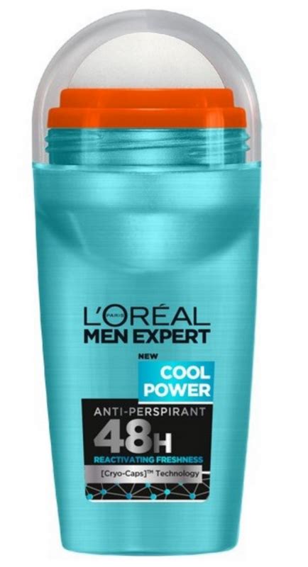 L Or Al Paris Men Expert Cool Power H Anti Perspirant Deo Roll On