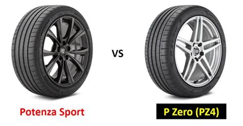 Bridgestone Potenza Sport Vs Pirelli P Zero Pz4 Top Tire Review