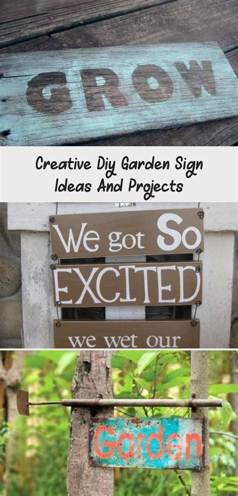 18 Creative Garden Signs Ideas To Consider Sharonsable