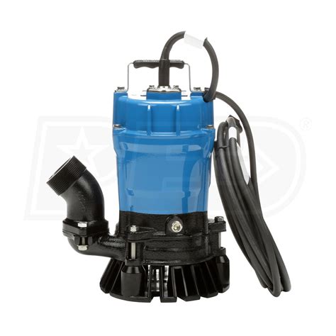 Tsurumi Pump Hs24s Tsurumi 62 53 Gpm 2 Inch Submersible Trash Pump