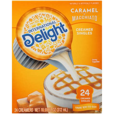 International Delight Caramel Macchiato Coffee Creamer Singles 24