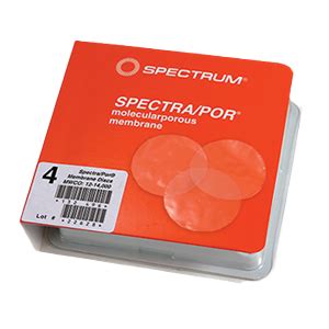 Spectrapor Standard Grade Regenerated Cellulose Rc Single Layer