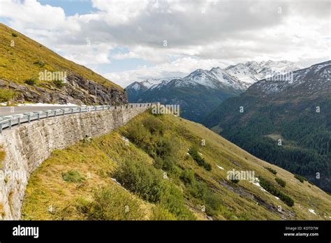 Grossglockner High Alpine Road In Austrian Alps Mountains Landscape
