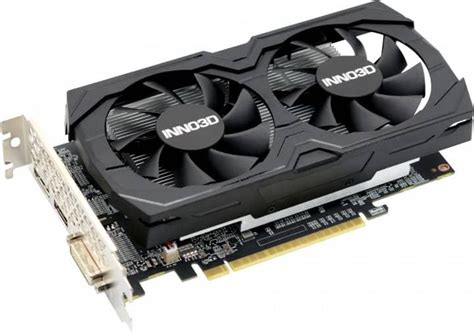 Видеокарта Inno3D GTX 1050 Ti 4GB Twin X2 N105K 2DDV M5CM GDDR5 128