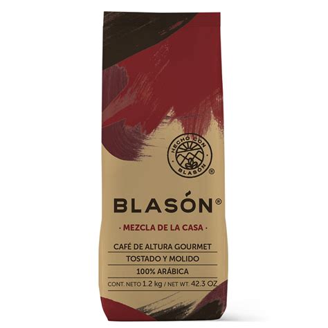 Blasón Mezcla De La Casa Café Tostado Molido 1 2 kg Cos