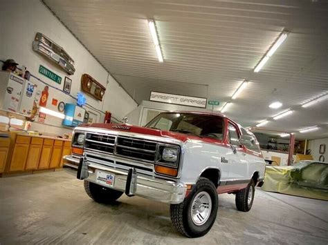 1990 Dodge Ramcharger 55k Orig Miles For Sale