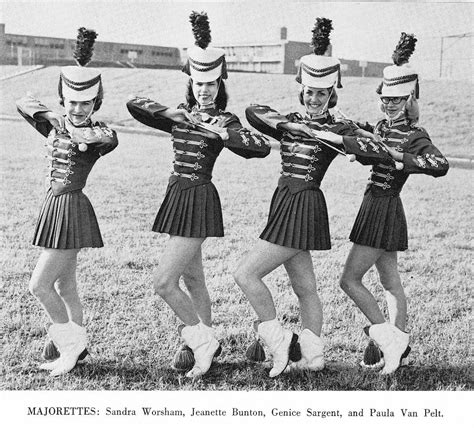 1963 Eastern Hills High School Ehhs Highlanders Highlander Majorettes