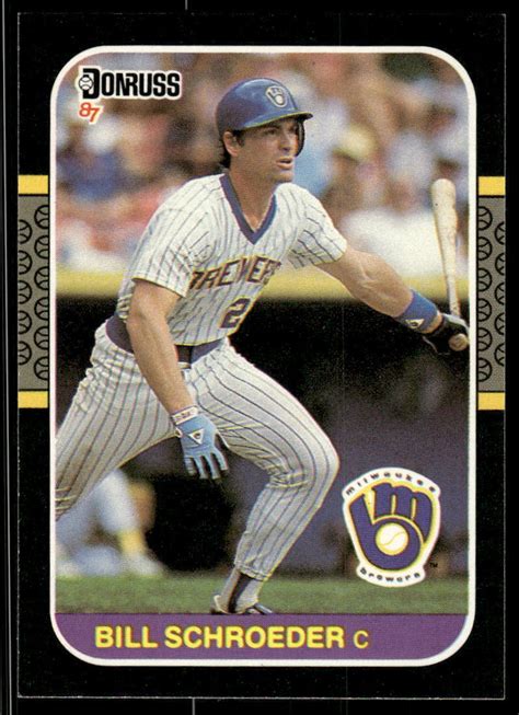 Donruss Bill Schroeder Ebay