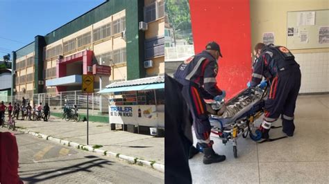 Suspeito De Roubo E Estupro Invade Escola Da Serra Ap S Ser Espancado