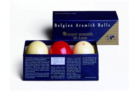 Aramith Super Deluxe Carom Billiard Balls Set Inch