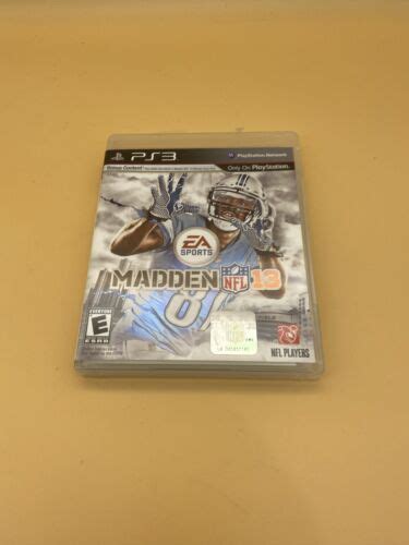 Madden Nfl 13 Electronic Arts Football Sony Playstation 3 Ps3 Ebay