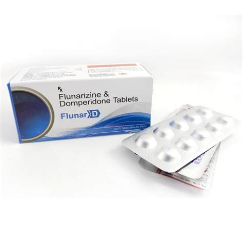 Flunarizine And Domperidone Tablets At Rs Box Flunarizine