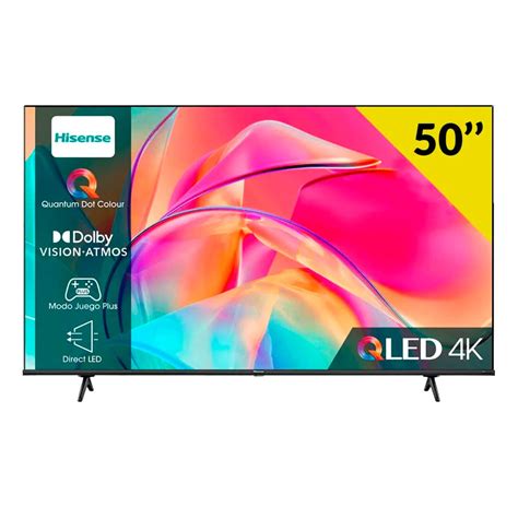 TV Hisense 50 QLED 4K UHD 50E77KQ