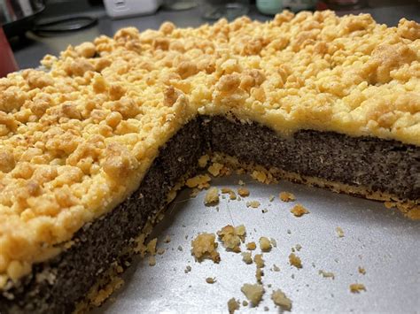 Mohnkuchen Mit Streusel K Stliche Reisen