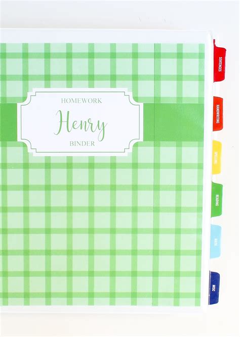 Blank Binder Cover